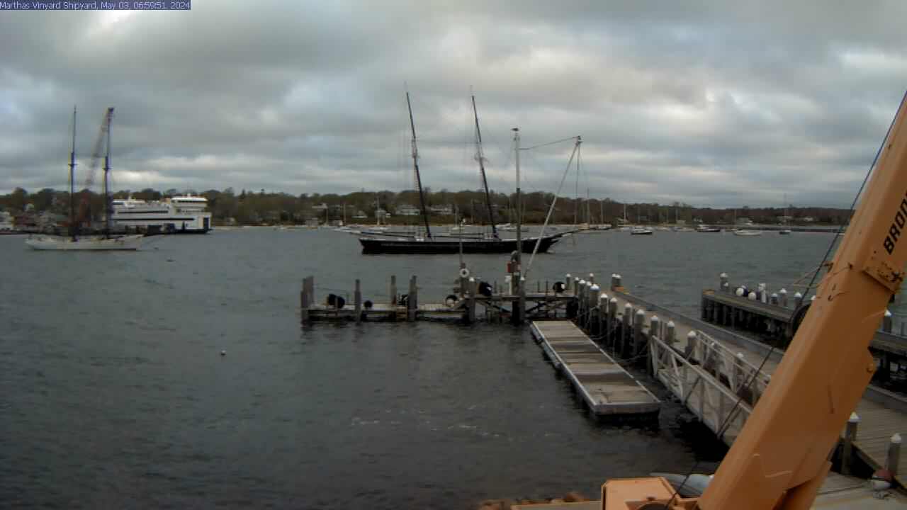 Martha's Vineyard Webcam Overlooking Vineyard Haven Harbor